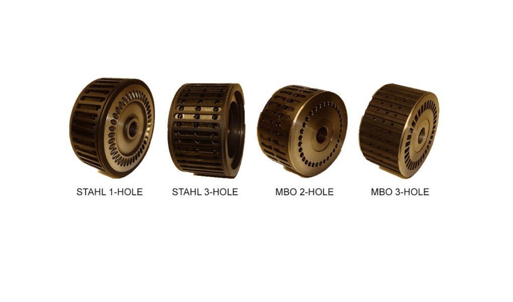 Vacuum wheel composite